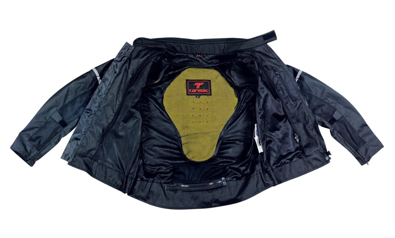Motorcycle jacket Summer Fabric Prexport Eclipse Black Fluorescent Yellow  Traforato Waterproof For Sale Online - Outletmoto.eu