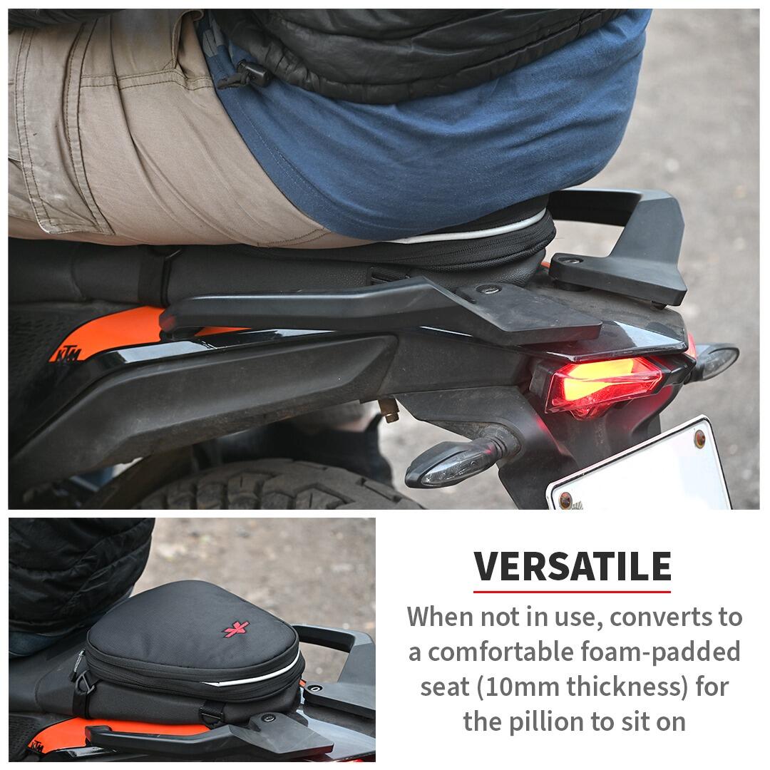 VIATERRA POD, The Ultimate Waterproof Motorcycle Tailbag – ViaTerra Gear